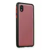 Newface Samsung Galaxy A01 Core Kılıf Miami Şeffaf Silikon - Siyah