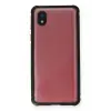 Newface Samsung Galaxy A01 Core Kılıf Miami Şeffaf Silikon - Siyah