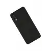 Newface Samsung Galaxy A02 Kılıf Kelvin Kartvizitli Silikon - Siyah