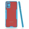 Newface Samsung Galaxy A02S Kılıf Platin Silikon - Mavi
