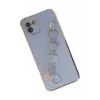Newface Samsung Galaxy A03 Kılıf Esila Silikon - Gri