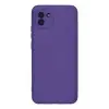 Newface Samsung Galaxy A03 Kılıf Nano içi Kadife Silikon - Mor