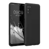 Newface Samsung Galaxy A03S Kılıf First Silikon - Siyah