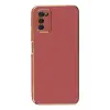 Newface Samsung Galaxy A03S Kılıf Volet Silikon - Kırmızı