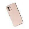 Newface Samsung Galaxy A03S Kılıf Volet Silikon - Pembe