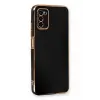 Newface Samsung Galaxy A03S Kılıf Volet Silikon - Siyah