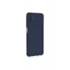 Newface Samsung Galaxy A04 Kılıf Nano içi Kadife Silikon - Lacivert