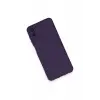 Newface Samsung Galaxy A04 Kılıf Nano içi Kadife Silikon - Mor