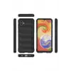 Newface Samsung Galaxy A04 Kılıf Optimum Silikon - Siyah