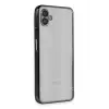 Newface Samsung Galaxy A04 Kılıf Razer Lensli Silikon - Siyah