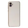 Newface Samsung Galaxy A04 Kılıf Volet Silikon - Beyaz
