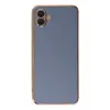 Newface Samsung Galaxy A04 Kılıf Volet Silikon - Mavi