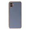 Newface Samsung Galaxy A04 Kılıf Volet Silikon - Mavi