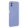 Newface Samsung Galaxy A04E Kılıf Nano içi Kadife Silikon - Lila