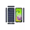 Newface Samsung Galaxy A04E Kılıf Optimum Silikon - Lacivert