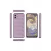 Newface Samsung Galaxy A04E Kılıf Optimum Silikon - Mor