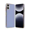 Newface Samsung Galaxy A06 Kılıf Volet Silikon - Mavi