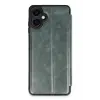 Newface Samsung Galaxy A07 4G Flip Cover - Yeşil