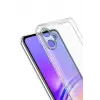 Newface Samsung Galaxy A07 4G Lüx Şeffaf Silikon - Şeffaf