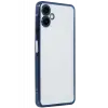 Newface Samsung Galaxy A07 4G Razer Lensli Silikon - Lacivert