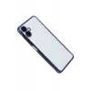 Newface Samsung Galaxy A07 4G Razer Lensli Silikon - Lacivert