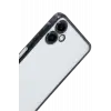 Newface Samsung Galaxy A07 4G Razer Lensli Silikon - Siyah