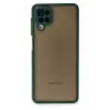 Newface Samsung Galaxy A12 Kılıf Montreal Silikon Kapak - Yeşil