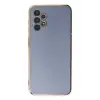 Newface Samsung Galaxy A13 4G Kılıf Volet Silikon - Mavi