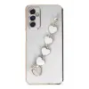 Newface Samsung Galaxy A14 4G Kılıf Esila Silikon - Beyaz