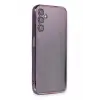 Newface Samsung Galaxy A14 4G Kılıf Razer Lensli Silikon - Mor