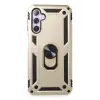 Newface Samsung Galaxy A14 4G Kılıf Sofya Yüzüklü Silikon Kapak - Gold
