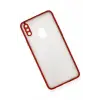 Newface Samsung Galaxy A20S Kılıf Montreal Silikon Kapak - Kırmızı