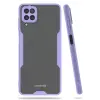 Newface Samsung Galaxy A22 Kılıf Platin Silikon - Lila