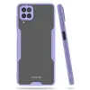 Newface Samsung Galaxy A22 Kılıf Platin Silikon - Lila