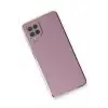 Newface Samsung Galaxy A22 Kılıf Volet Silikon - Mor