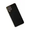Newface Samsung Galaxy A22 Kılıf Volet Silikon - Siyah