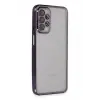 Newface Samsung Galaxy A23 4G Kılıf Razer Lensli Silikon - Mor