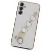 Newface Samsung Galaxy A24 4G Kılıf Esila Silikon - Beyaz