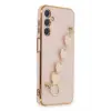 Newface Samsung Galaxy A24 4G Kılıf Esila Silikon - Pudra