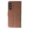 Newface Samsung Galaxy A24 4G Kılıf Trend S Plus Kapaklı Kılıf - Taba