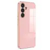 Newface Samsung Galaxy A24 4G Kılıf Volet Silikon - Pembe