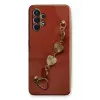 Newface Samsung Galaxy A32 Kılıf Esila Silikon - Kırmızı