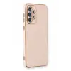 Newface Samsung Galaxy A33 5G Kılıf Volet Silikon - Pembe