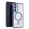 Newface Samsung Galaxy A36 Joke Simli Magneticsafe Kılıf - Mavi