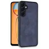 Newface Samsung Galaxy A36 Kılıf Aras Deri Kapak - Lacivert