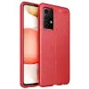 Newface Samsung Galaxy A52 Kılıf Auto Focus Kapak - Kırmızı