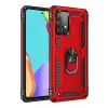 Newface Samsung Galaxy A52 Kılıf Sofya Yüzüklü Silikon Kapak - Kırmızı