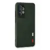 Newface Samsung Galaxy A53 5G Kılıf Loop Deri Silikon - Yeşil
