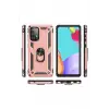 Newface Samsung Galaxy A53 5G Kılıf Sofya Yüzüklü Silikon Kapak - Rose