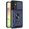 Newface Samsung Galaxy A56 Kılıf Pars Lens Yüzüklü Silikon - Lacivert